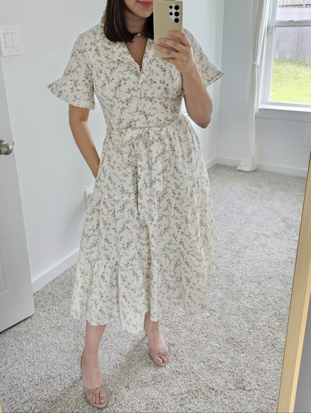Ivy City Co Sutton Dress 100% Cotton